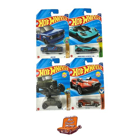 Hot Wheels Mainline (Set of 4) – BMW 2002 / Gordon Murray Automotive T ...