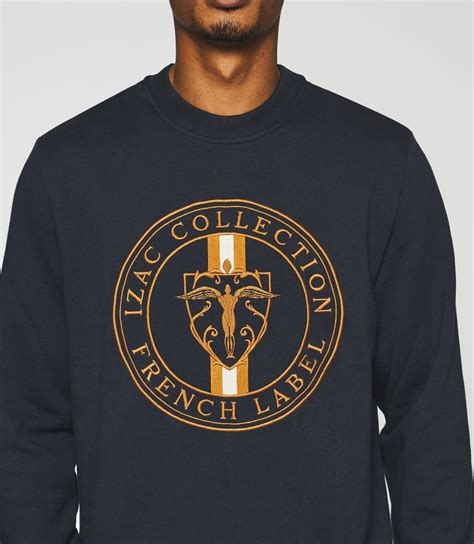 Sweatshirt with marine swdevon logo – IZAC