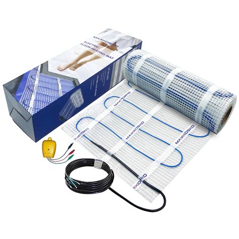 MAXKOSKO | Electric Floor Heating Mat Kit: Easy Install Underfloor Warmth