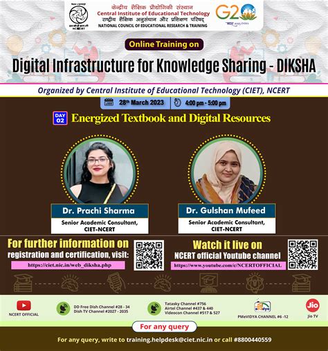 Online Training on Digital Infrastructure for Knowledge Sharing ...
