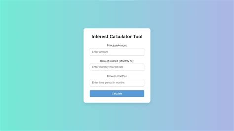 Image result for JavaScript Code for Compounding Calculator
