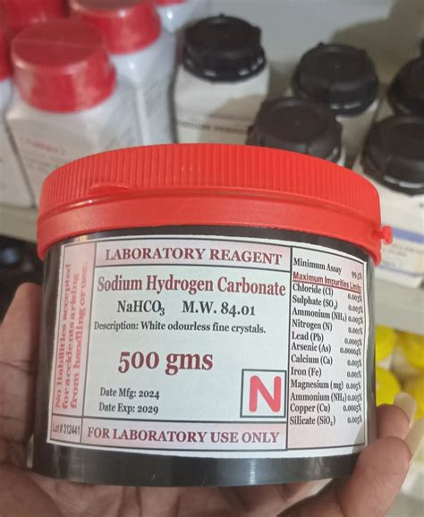 Sodium hydrogen carbonate (500 gms) – Solution Science