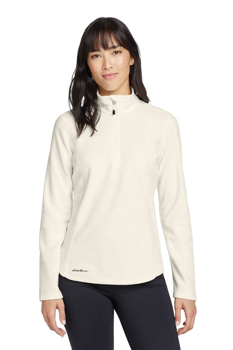 Eddie Bauer Women's 1/2-Zip Microfleece Jacket | Product | SanMar