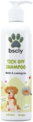 Buy Bscly Tick Off Dog Shampoo 100Ml - Ticks & Fleas Prevention ...