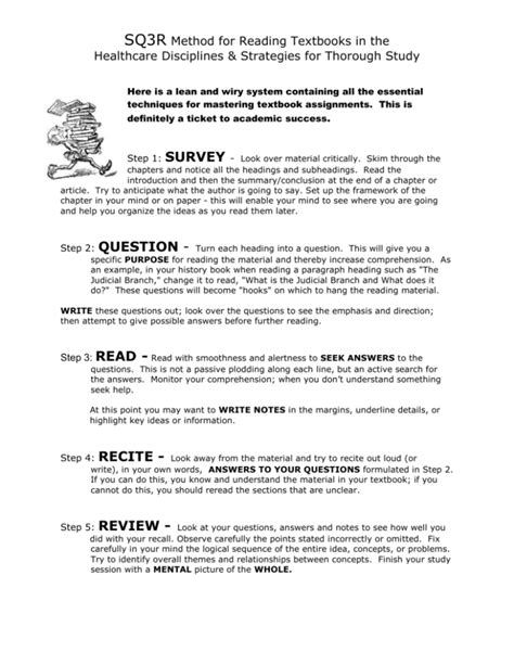 Image result for SQ3R Reading Examples