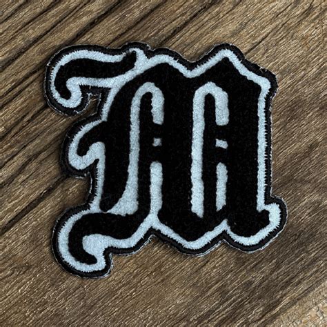 Old English "M" Patch - Maverick Tattoo Mercantile