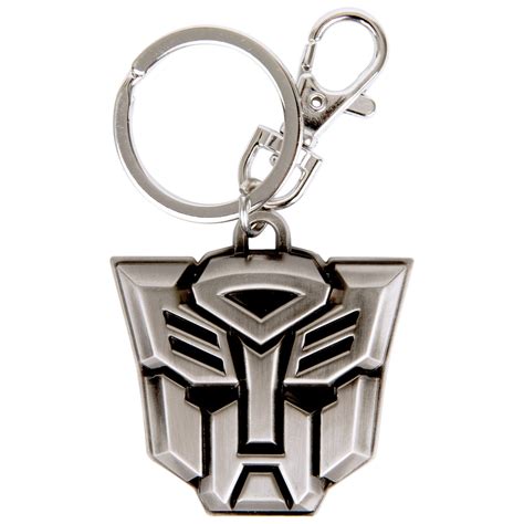 Amazon.com: Monogram Transformers Autobots Logo Pewter Keychain ...