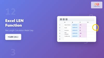 Image result for Adding Len Functions Excel