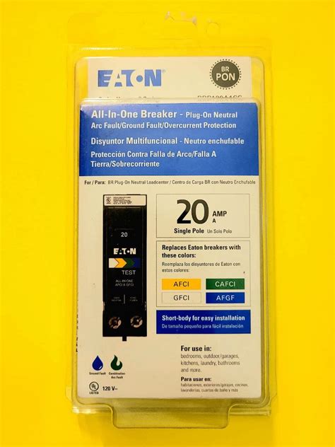 Buy Cutler-Hammer Eaton All In One Breaker Plug On Neutral Arc ...