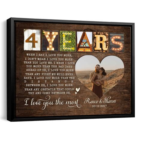 What is the fourth year wedding anniversary gift | Honestweddingadvice.com