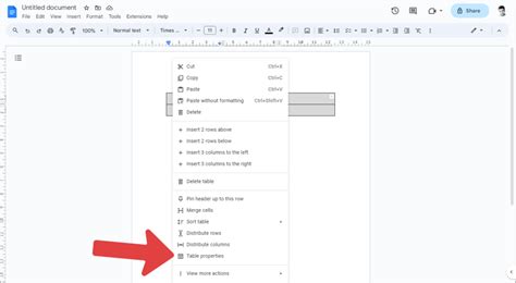 Google Document Table Formatting 的图像结果
