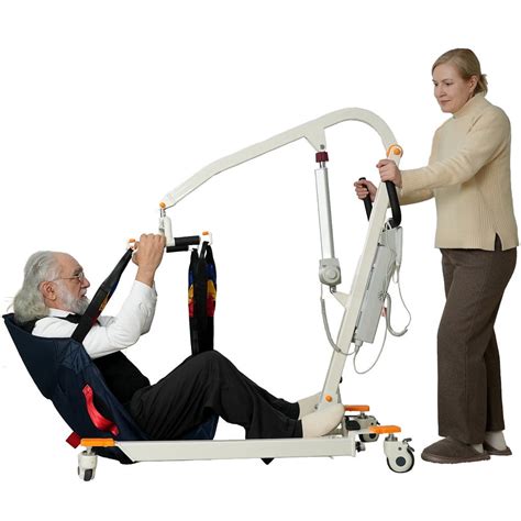 VOCIC Electric Patient Transfer Lift, Hydraulic Body Lift for Elderly ...