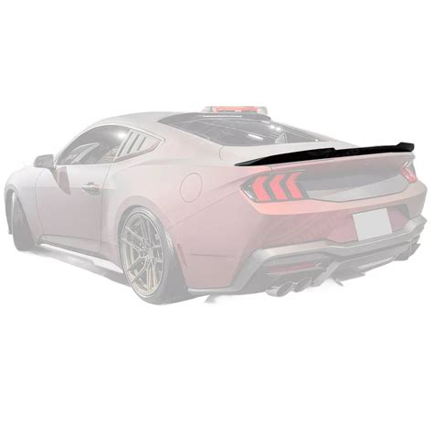 Fits 2024-2025 Ford Mustang S650 Rear Trunk Lip Spoiler Wing Decklid S | SuperAutoUSA