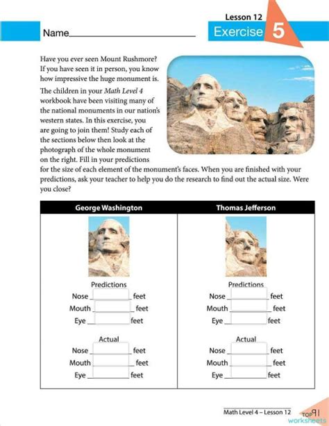 Image result for Lesson 12 Homework Grade 5