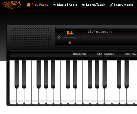 Piano Using Computer Keyboard 的图像结果