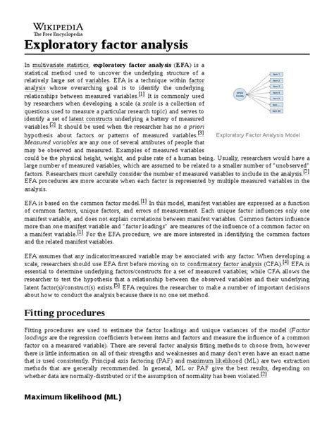 Exploratory Factor Analysis 的图像结果