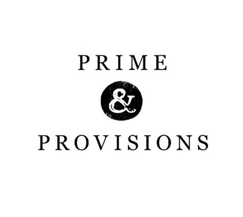 Prime & Provisions Menu