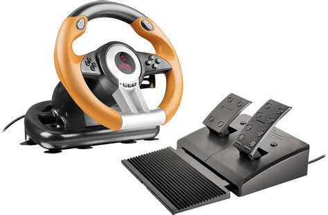 Amazon.in: Buy Speedlink Drift O.Z. Racing Wheel for PC (Black/Orange ...