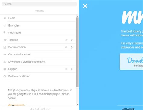 Image result for jQuery Menu Examples