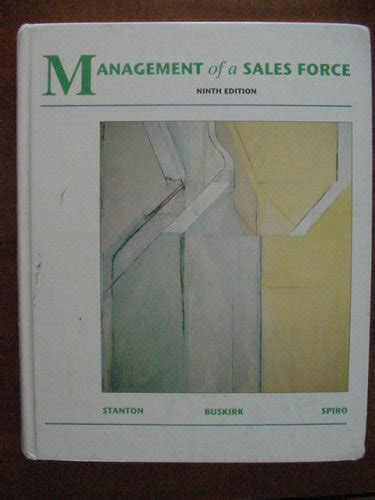 Buy Mgmt Sales Force (MCGRAW HILL/IRWIN SERIES IN MARKETING) Book ...
