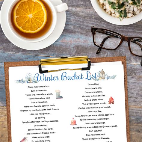 65 Fun Winter Bucket List Ideas | Hello Little Home