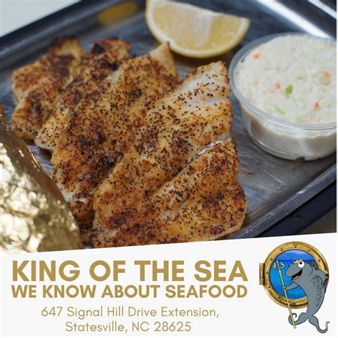 Home - King of the Sea, Seafood Restaurant - Statesville NC