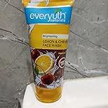 Everyuth Naturals Brightening Lemon & Cherry Face Wash|Deep Cleansing ...
