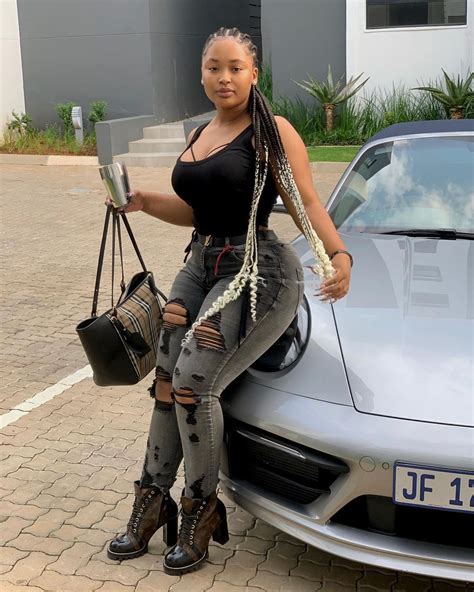 House and Cars : Cyan Boujee lives in South Africa and drives her own car.