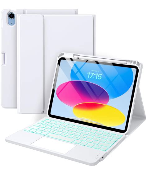 Harvopu Compatible for iPad 11th 10th Generation Case with Keyboard ...