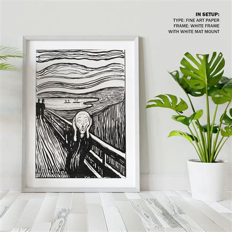 Buy The Scream by Edvard Munch I Famous Painting & Print Online India ...