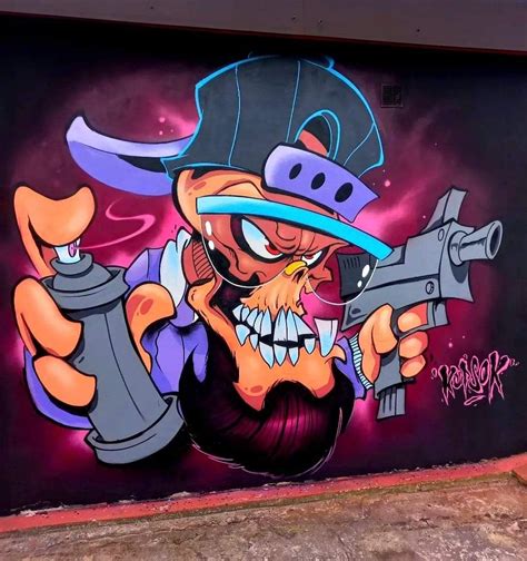 Pin by Victor on ПЛЮШЕВАЯ БАНДА | Graffiti characters, Graffiti murals ...
