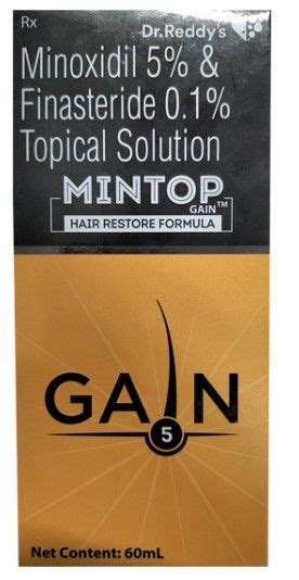 Mintop Gain 5 Topical Solution 60 ml | Uses, Side Effects, Price ...