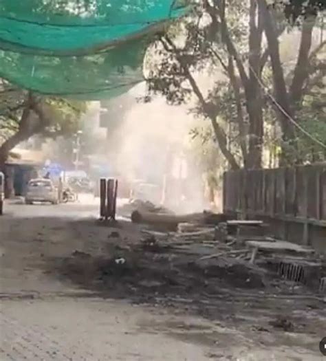 Mumbai: MGL pipeline ruptured during road work; causes inconvenience to ...