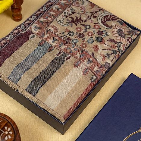 Mens Wool Shawl, Kashmiri Kani Fine Wool Shawl, Soft and Warm With Kas ...