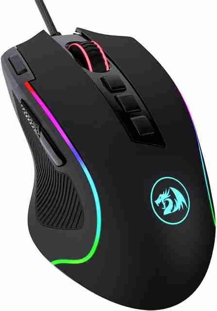 Redragon Predator M612 RGB Gaming Mouse Wired Ambidextrous Optical ...