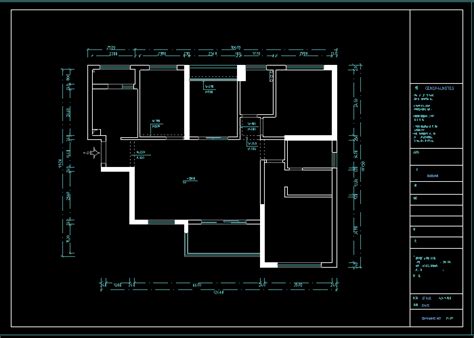 豪 华自建房屋改造装修CAD施工图纸 - 迅捷CAD图库