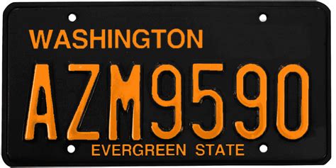 Washington License Plate Wrap Kit – PlateWraps