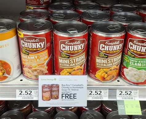 Campbell's Chunky Soup Just $1.26 At Publix - iHeartPublix