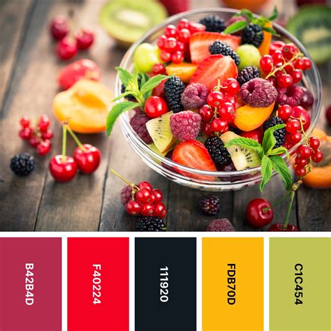 Food Color Palette