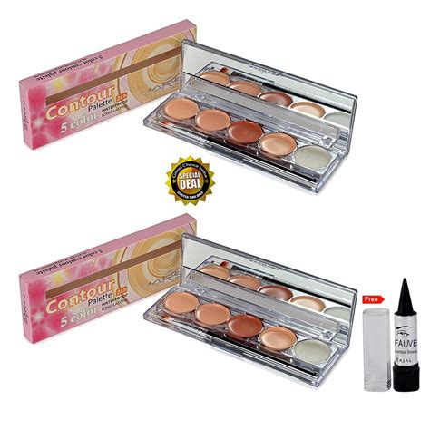 Buy Mars 5 Color Contour Palette Concealer Buy 1 Get 1 Free With Kajal ...