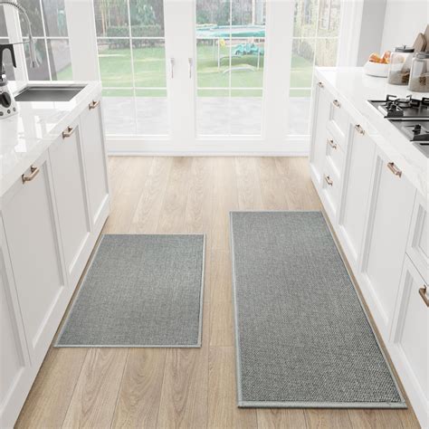 Amazon.com: PADOOR Kitchen Mats for Floor, Kitchen Rugs Non Slip ...