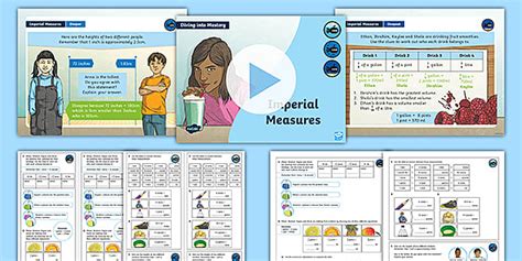 👉 Year 6 Diving into Mastery: Step 5 Imperial Measures Teaching Pack