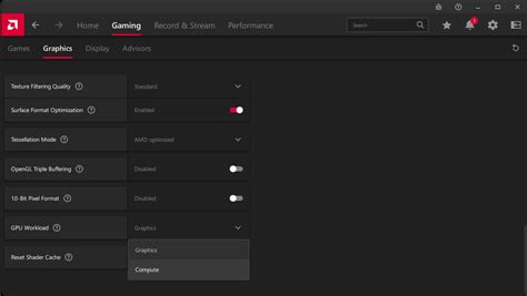 Image result for AMD Software GUI