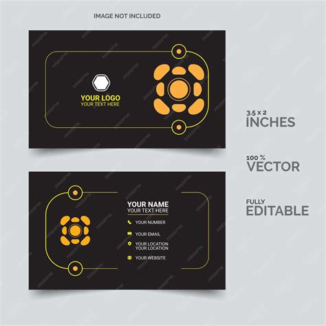Unique Business Card Template 的图像结果