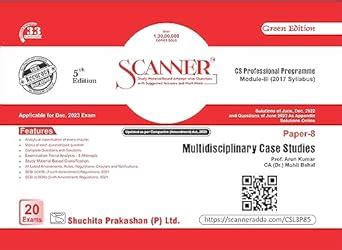 Scanner for Multidisciplinary Case Studies (Paper 8 | Module ...