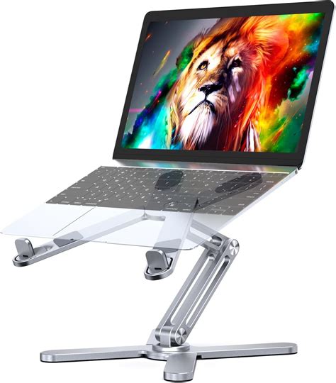 Amazon.com: UGREEN Laptop Stand for Desk with 360° Aluminum Rotating ...