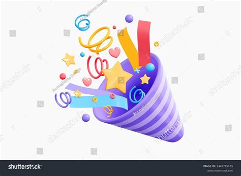 Party Popper Emoji Party Popper Emoji Png Free Stock Image / Vector