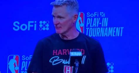 Steve Kerr wears Harvard T-Shirt to show support against Donald Trump ...