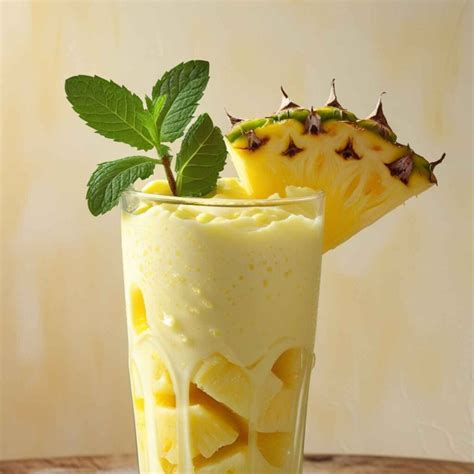 Homemade Pineapple Milkshake Recipe - Ninja Creami Ice Cream Recipes ...