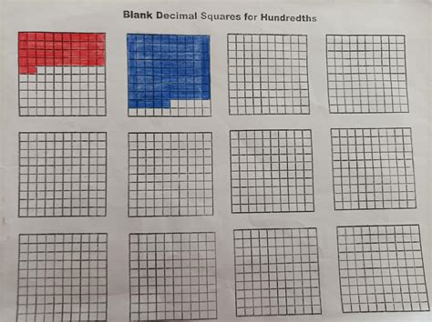 decimal square for hundredths 1.44 - Brainly.in